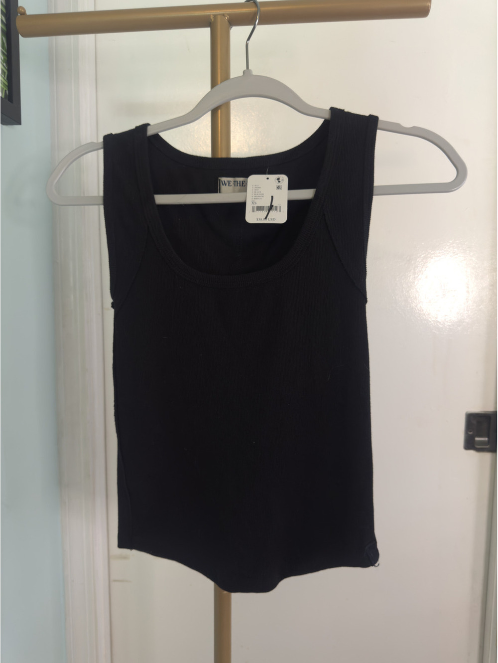 NWT Free People Ribbed Tank Top